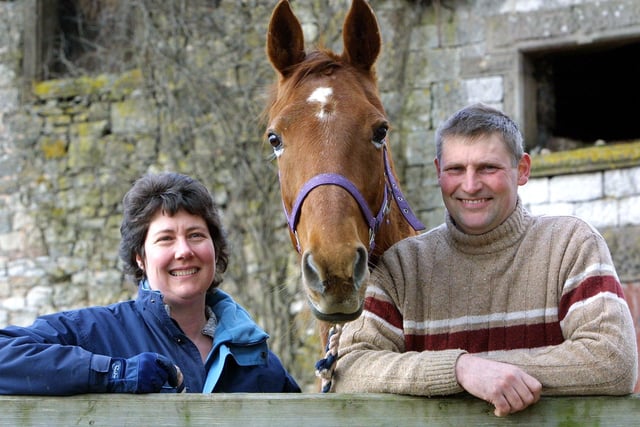Felicity and David Brown of Hoe Grange Farm, Brassington received a DEFRA grant in 2006 to accommodate tourists who wanted to bring their horses on holiday.