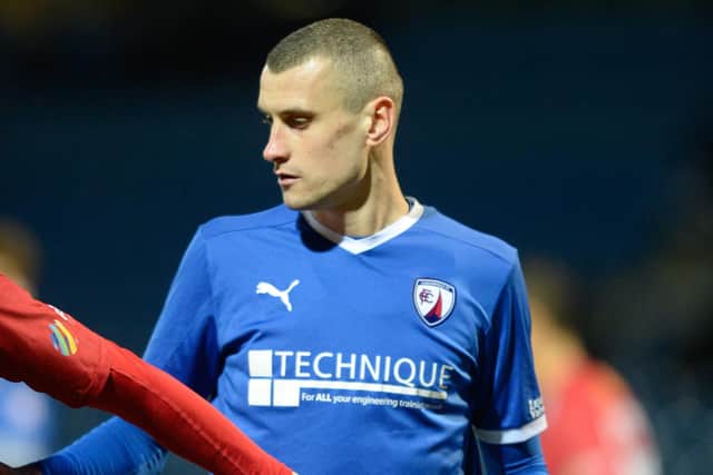 Haydn Hollis has signed a new contract at the Spireites.
