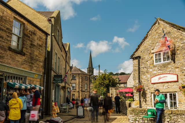 Bakewell is a popular destination for tourists. Photo by Peak District & Derbyshire/Tom Hodgson.