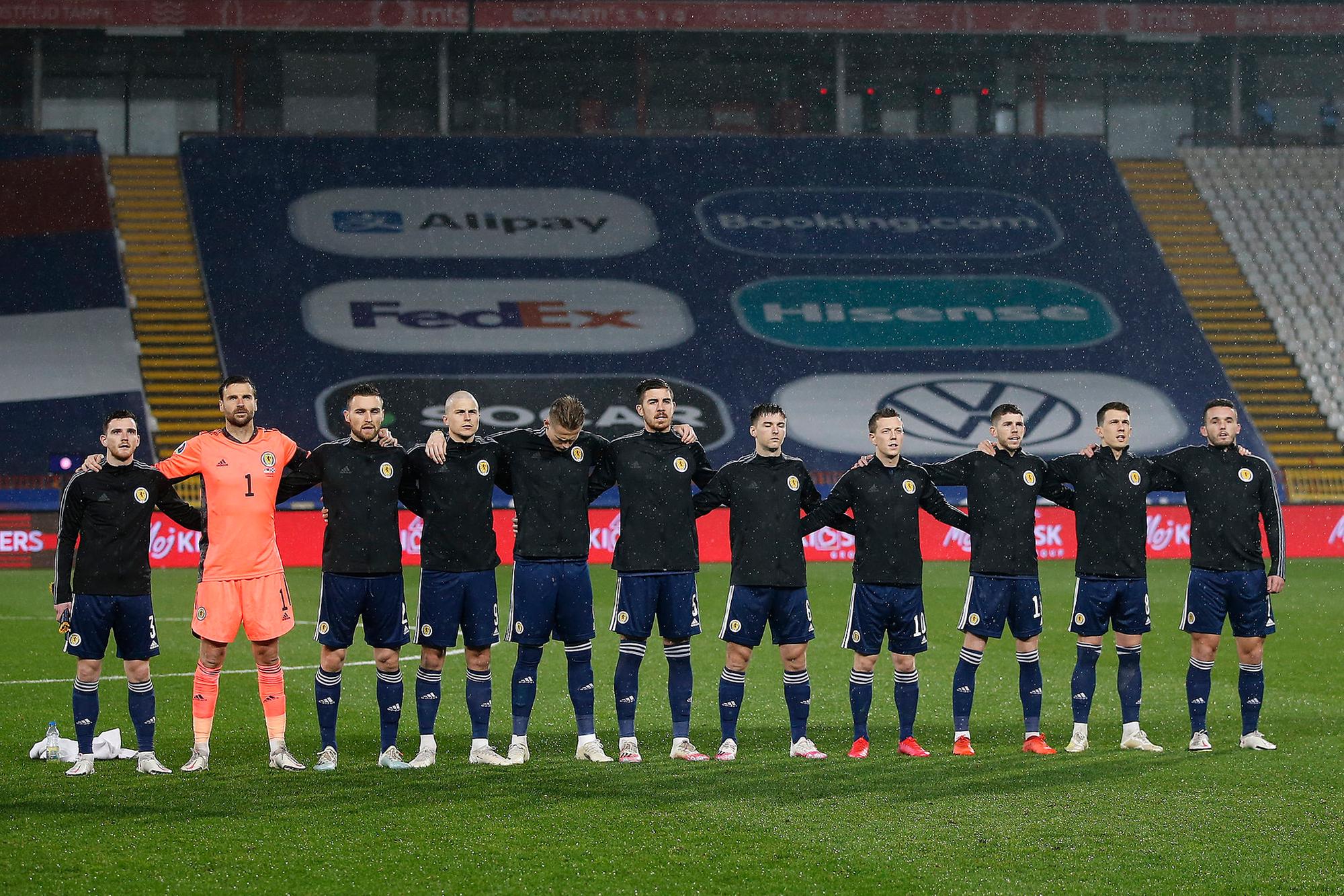 Steve Clarke named the same side as the one which saw off Serbia last week.