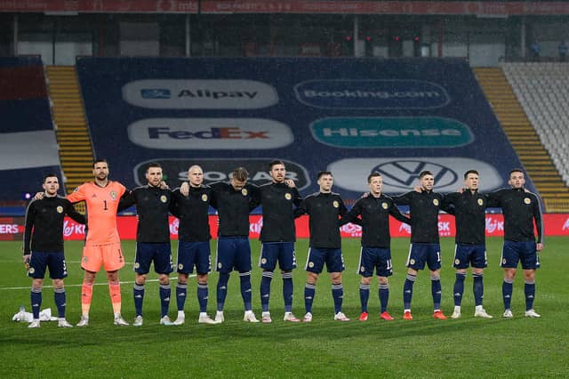 Steve Clarke named the same side as the one which saw off Serbia last week.