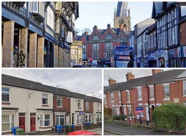 Discover which areas of Chesterfield are the hotspots for property sales.
