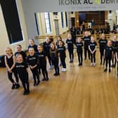 The pupils at Ikonix Academy of Performing Arts who will be appearing in Dreamcoat Stars at the Winding Wheel Theatre, Chesterfield on April 20.
