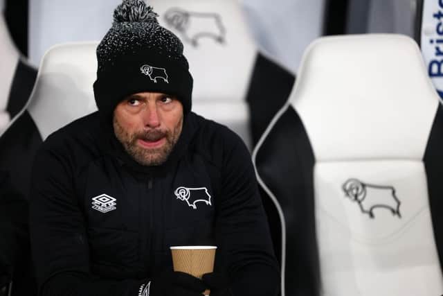 Derby County manager Paul Warne. (Photo by Mark Thompson/Getty Images)