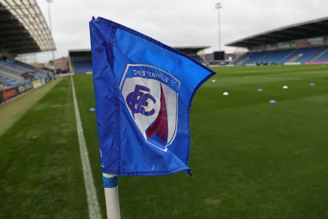Chesterfield are currently third in the National League.