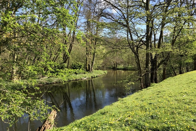 Here’s a beautiful spring scene by the river in Ashford-in-the-Water, snapped by John Moss