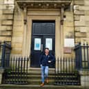Rob Hattersley, owner and managing director of Longbow Bar and Restaurants, outside the old Royal Bank of Scotland building in Bakewell. His career in hospitality started at the age of 14 when his parents ran Aitch's Wine Bar and Bistro in the town.
