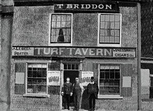 The Turf Tavern was situated at 31 Holywell Street. This pub was later known as the Punch Bowl.