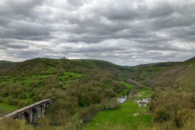 Pictured Is Monsal Head On The Monsal Trail In The Peak District National Park, In Derbyshire.