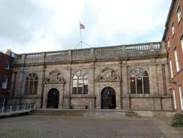 All four men appeared yesterday at Southern Derbyshire Magistrates Court