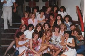 A hen party lets its hair down at the Aquarius.