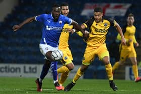 Akwasi Asante has scored four goals in six appearances for Chesterfield so far.