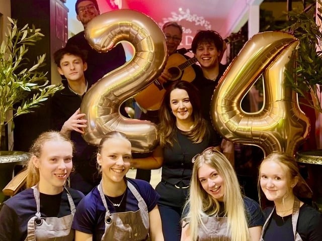 Christina praised their staff past and present, who have helped create a ‘real family environment.