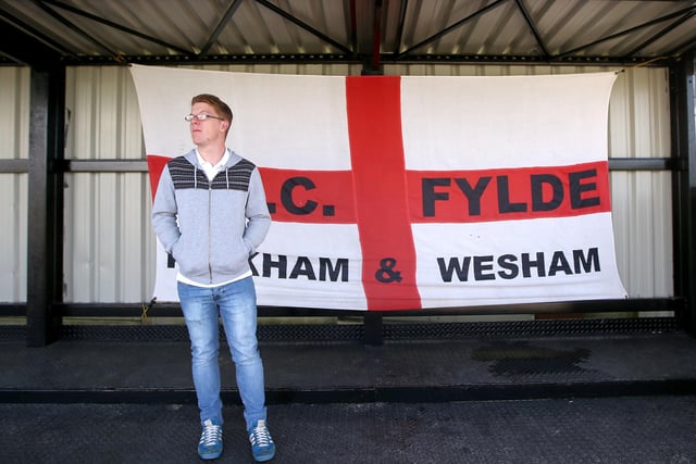 AFC Fylde had 75	 yellows and four reds.