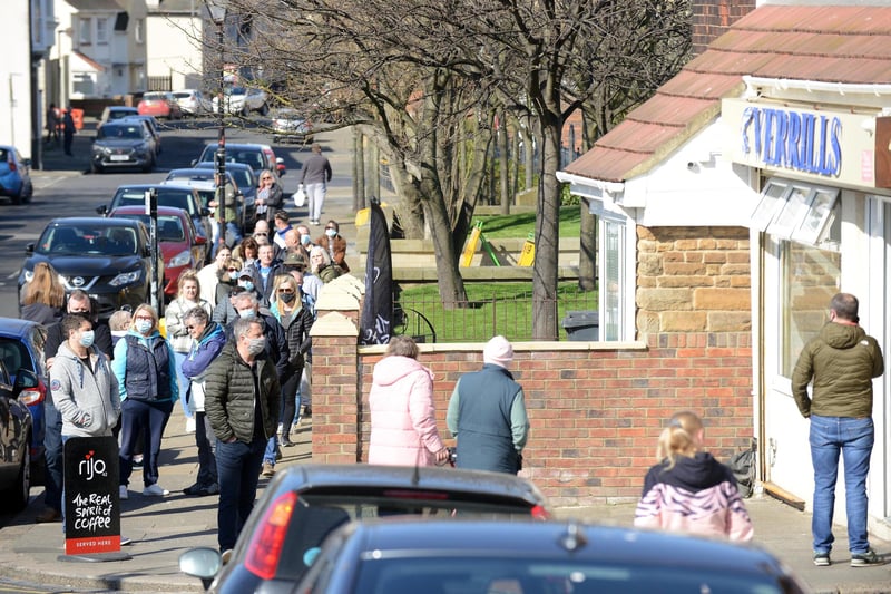 This Headland chippie has become a byword for great fish and chips as shown here by the queue on Good Friday. It also has a score of 4.5 on TripAdvisor. "The fish was cooked to perfection with lovely thin crisp batter" said one customer. "Highly recommended!"