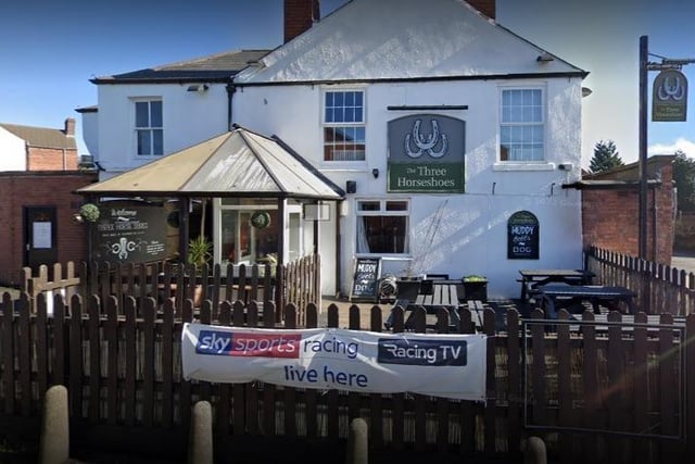 The Three Horseshoes also came highly recommended by Tony Machin.