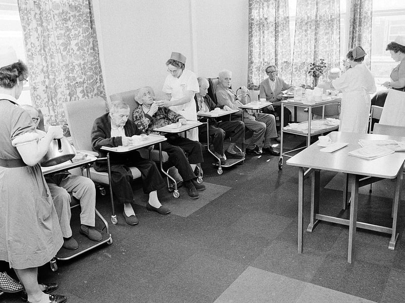 The Bayliss Ward at the Victoria Hospital - now known as Mansfield Community Hospital. Do you remember it?