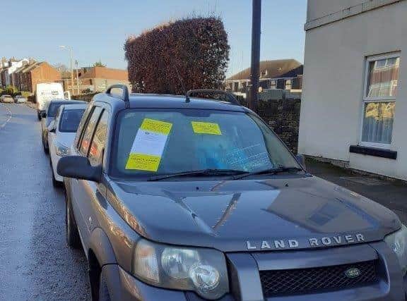 A resident has paid £200 fixed penalty for abandoning a Land Rover in Dronfield following an intervention by the council.
