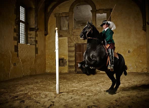 Cavendish Horses: from Manege to Dressage will be hosted at Bolsover Castle over the weekend of August 12 and 13. 2023 (photo: English Heritage Trust/Glen Burrows)