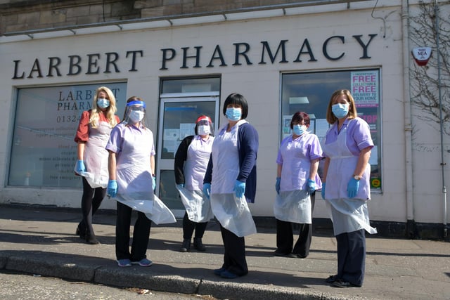 Team at Larbert Pharmacy