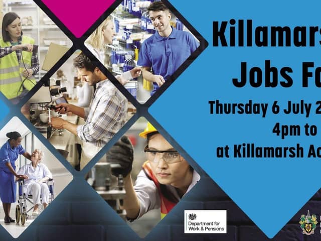 Killamarsh jobs fair - 6 July 2023.