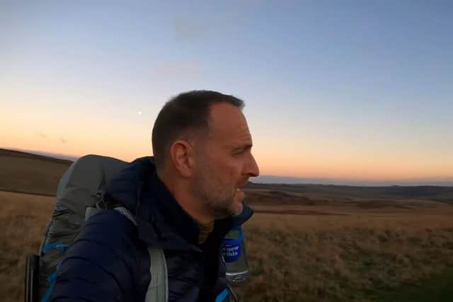 Youtuber Novice Wildcamper has heard noises sounding like a wild cat during his trip to Peak District.
