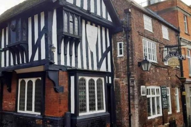 The Royal Oak in the Shambles in Chesterfield town centre is one of England's oldest pubs. Its roots as a pub stretch back to 1722 according to the earliest records (fact from Sarah Li).