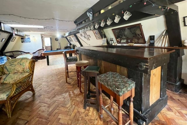 Fancy being mine host in your very own bar? This property enables you to do just that and there's even room for a snooker or pool table!