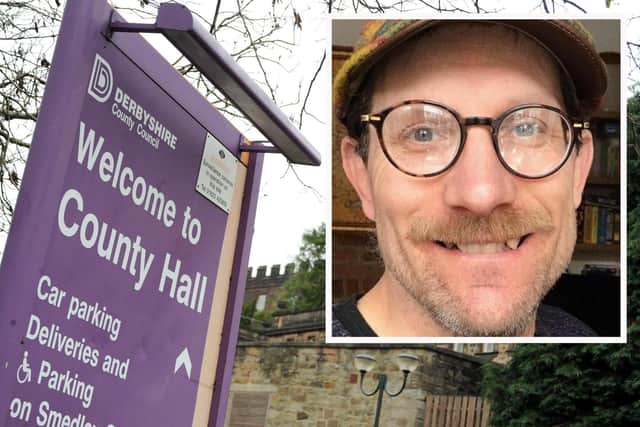 Councillor Ed Fordham had complained about Derbyshire County Council reading his emails