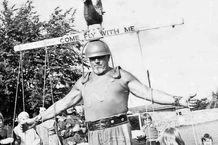 You’ve watched Walter Cornelius who was ever present in the city entertaining kids at the Odeon, on the Embankment or the Lido - he’s been mentioned before as the the city’s
strongman Lido attendant but he also figures in so many people’s memories of growing up in Peterborough with his entertaining antics.