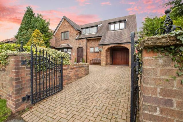 This four-bedroom detached home on Dowbridge, Kirkham, on the market for £400,000 with eXp World UK, has been viewed about 1,500 times on Zoopla in the past month.