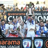 Chesterfield were crowned National League champions on Saturday. Picture: Tina Jenner