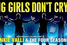Big Girls Don't Cry, a tribute show to Frankie Valli and the Four Seasons, tours to Sheffield City Hall on October 2, 2024.