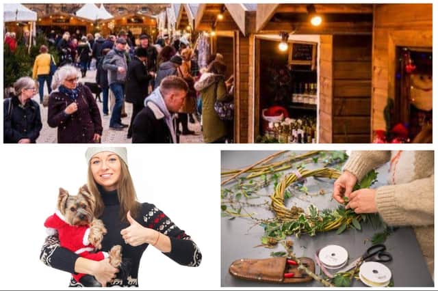 Get into the festive spirit with a visit to Chatsworth Christmas Market, make a seasonal wreath at Ilam Park of take your dog on a Santa Paws walk in Kedleston Hall's parkland.