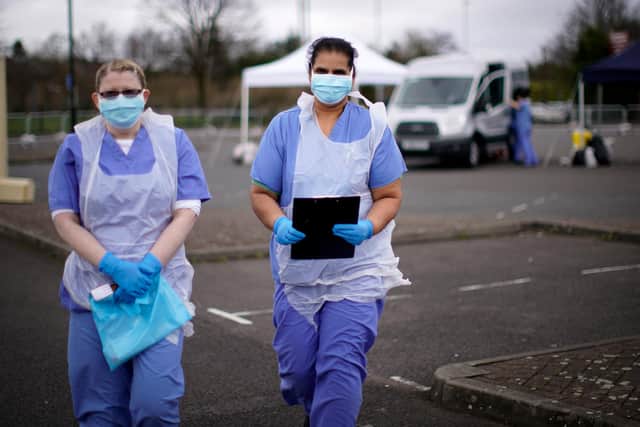 No coronavirus deaths have been recorded at Chesterfield Royal Hospital for eight days. (Photo by Christopher Furlong/Getty Images)