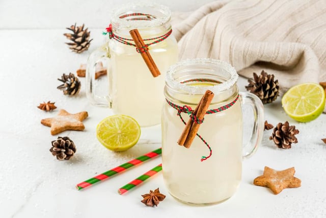 The festive snowball drink is made up of a combination of Advocaat and lemonade - usually in equal parts- and takes either place on the list (Photo: Shutterstock)