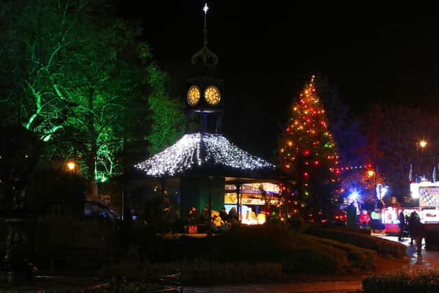 Matlock will be bathed in the heartwarming glow of Christmas from this Friday.
