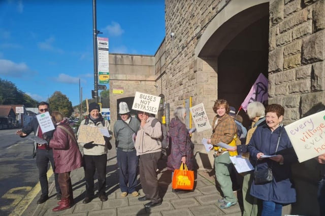 The protest comes after the meeting on bus issues was hosted at Chesterfield Community Centre at Tontine Road on Tuesday, October 3 when about 20 residents and National Pensioners Convention members came together to discuss delays and cancellations. Credit: Gail Wagstaff
