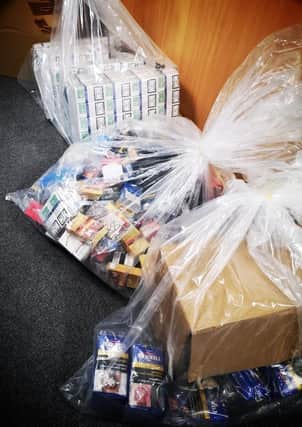Thousands of pounds worth of illegal cigarettes have been seized off the streets of Shirebrook (Picture: Shirebrook SNT)