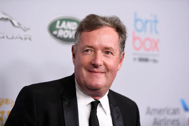 Piers Morgan stormed off Good Morning Britain on Tuesday when challenged on his attitude towards Meghan Markle. (Photo by Frazer Harrison/Getty Images for BAFTA LA)