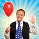 Justin Fletcher will be entertaining children in a fun-filled show at Chesterfield's Winding Wheel Theatre on February 22, 2022.