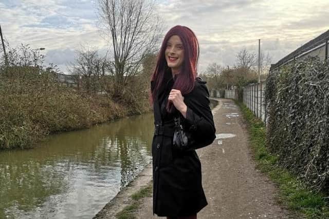 The 31-year-old received transphobic and homophobic abuse from a TikTok video she posted.