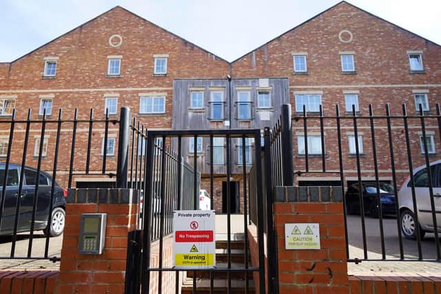 Residents of Piccadilly Heights flats at Wain Avenue Chesterfield said they were not properly consulted by their property management company.