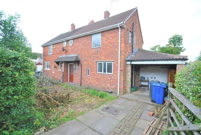 This two bedroom semi-detached house requires some modernising, but, has a private garden. Marketed by Portfield Garrard & Wright, 01302 977601.