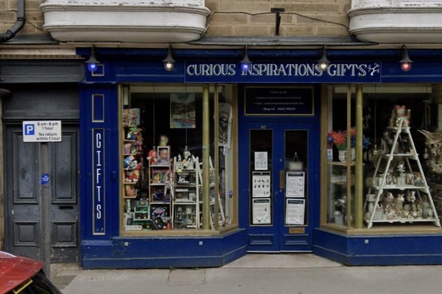 Curious Inspirations a large gift shop in the picturesque village of Matlock Bath - located in a prime position on a busy parade of shops and offers a wide range of gifts. An asking price of £50,000 has been set, with a turnover of £140,850.