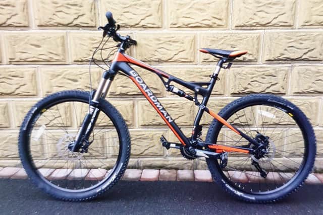 Police have released this picture of the stolen bike.