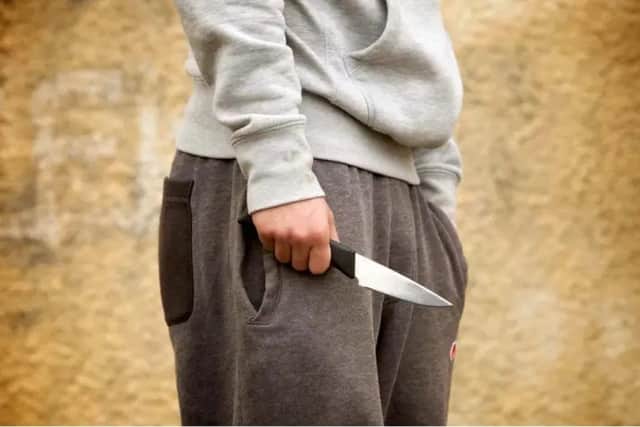 More children went to prison for committing knife crimes in Derbyshire last year, new figures show.