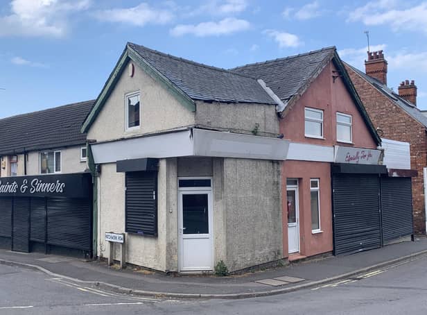 The former shop on King Edward Street, Shirebrook that comes under the hammer for a guide price of just £5,000-plus in an online auction next month.