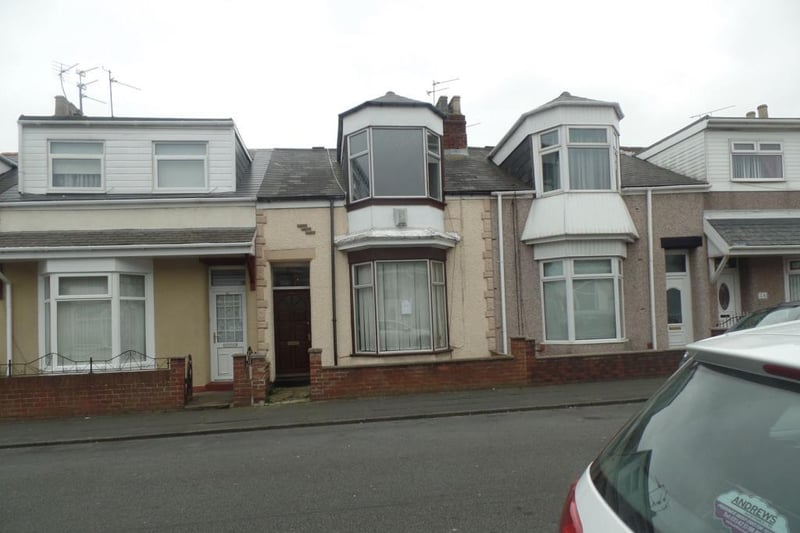 This three-bedroom property is currently on the market for £45,000.