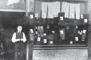 The founder of the Burton clothing brand opened his first shop in Chesterfield in 1904. Known as Maurice Burton locally,  the business founder was christened Meshe David Osinsky and had emigrated from the province of Kovno, the modern-day Lithuania.